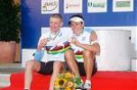 Die Weltmeister Roel Paulissen und Sabine Spitz<br>Foto: Lars Eberhart, nyx.at