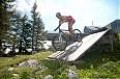 Foto auf Europameister Alban Lakata und Local Heroe Richard Zinthauer testen die WM-Strecke von 2009!   