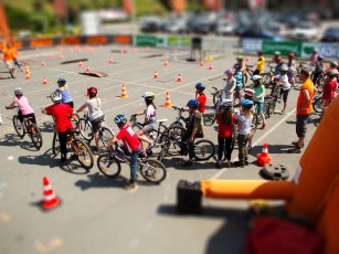 Foto auf Bike-Festival