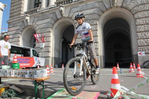 Foto auf Feiertag des Sports in Wien und wir mittendri(e)n