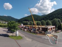 ..an der Time-Trial Strecke wird noch gefeilt..