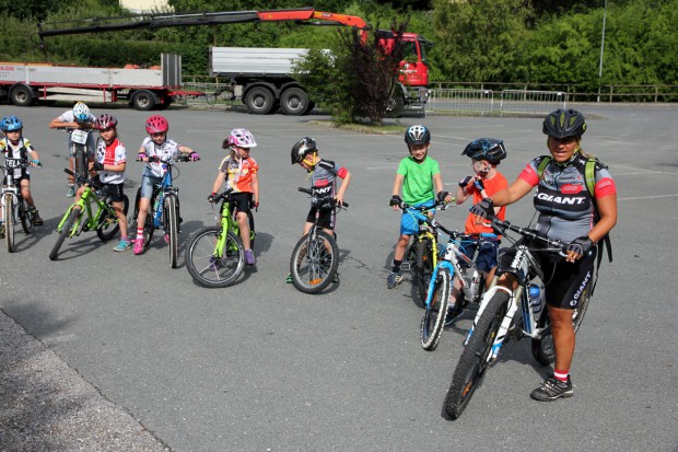 Foto auf Bike Camp 2015.I  -  Summertime and the biking´s not easy!