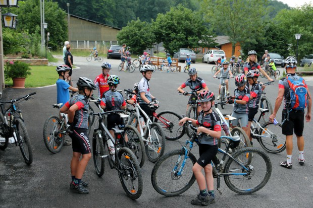 Foto auf Bike Camp 2015.I  -  Summertime and the biking´s not easy!