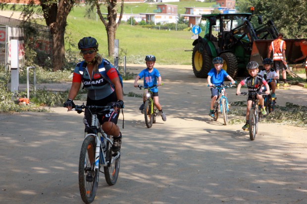 Foto auf Bike Camp 2015.I  -  Summertime and the biking´s not easy!