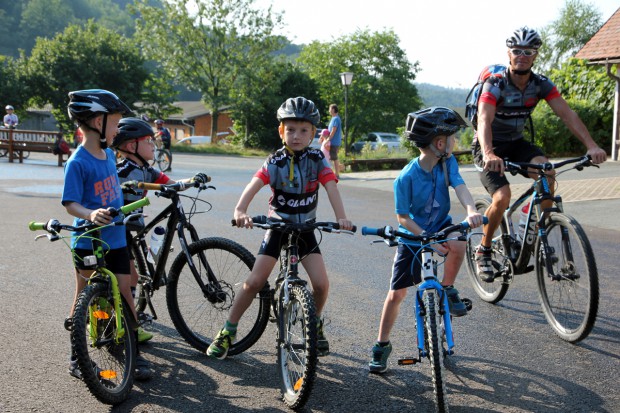 Foto auf Bike Camp 2015.I  -  Summertime and the biking´s not easy!