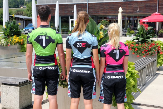 Foto auf Fotoshooting Leadertricot 2015