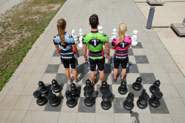 Foto auf Fotoshooting Leadertricot 2015