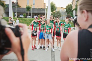 Foto auf Tag 1  - Team Time Trial