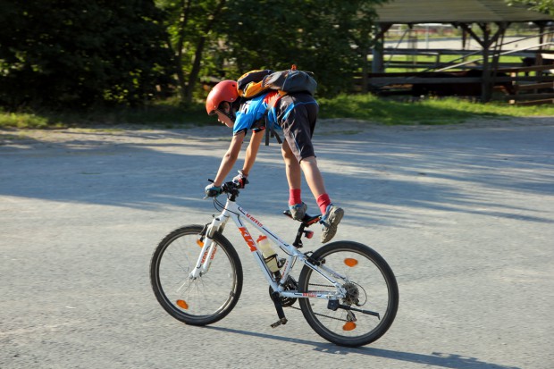 Foto auf Bike Camp 15.III - Doppelte Premiere