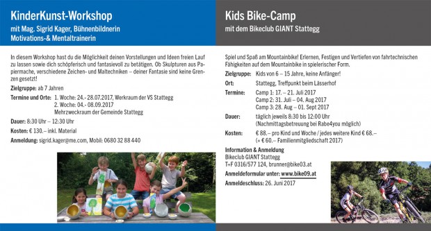 Foto auf SommerFerienCamps für Kids in Stattegg