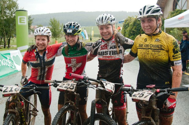 Helene Marie Fossesholm (3rd place), Vera Schmid (4th ), Tamara Wiedmann (2nd) and Harriet Harnden (1st)