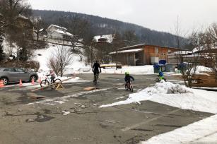 Foto auf Eisbären beim DoKi-BikeTraining