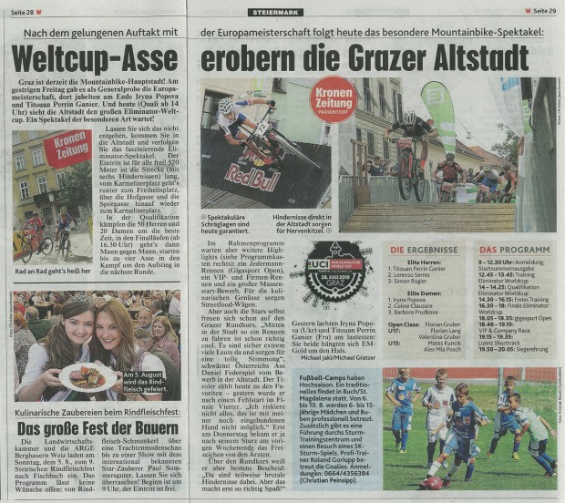 Foto auf Presse