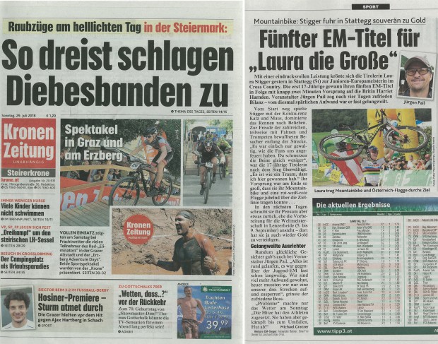 Foto auf Presse